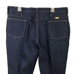 Rustler Men's Jeans Straight Leg Size 40W x 32L Blue